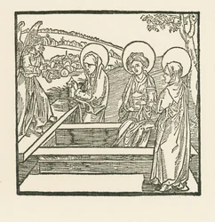 Las tres Marías en el sepulcro de Cristo