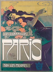 Póster de Cigarrillos París por Aleardo Villa