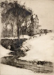 Castillo de la red (grabado)