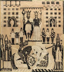 Royal Joisting, marzo de 1928 (gouache sobre papel)