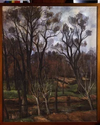 Otoño, siglo XX (óleo sobre lienzo)