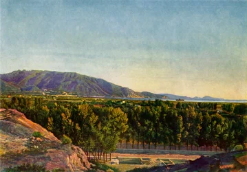 Vista de Castellamare desde Pompeya, 1846, 1965