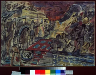 Decor preparatoire pour l