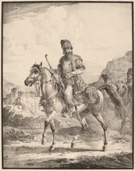 Un persa a caballo