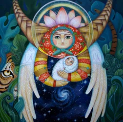 Madre e hijo cósmicos