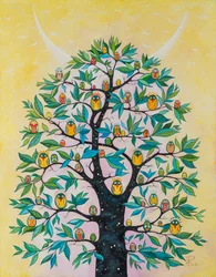 El árbol de los búhos fantásticos