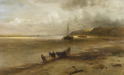 El Volga cerca de Yuryevets, 1870