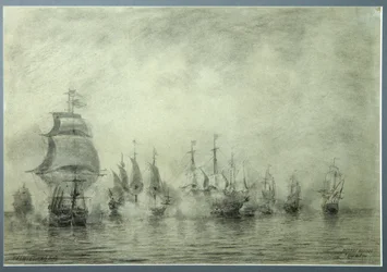 Primera batalla naval. Naum Senyavin, 1865-1866