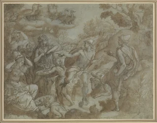 El juicio de Paris, 1583