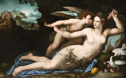 Venus desarma a Cupido