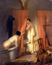 Alessandro Durini. “Después del baño”