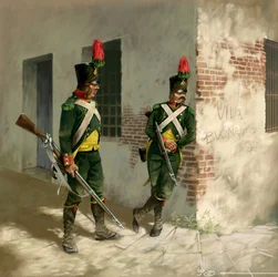 Primer Imperio: Cazadores de Infantería Ligera, Armee de Italia