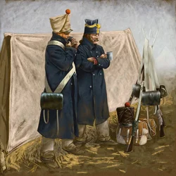 Vivac francés de invierno, Primer Imperio, 2018