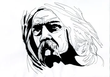 Retrato de Vercingetórix (72-46 a.C.), jefe federador arverno de los pueblos galos (Retrato del jefe de la tribu arverna Vercingetórix)