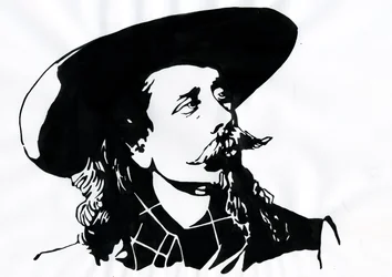 William Frederick Cody - Conocido como Buffalo Bill - Retrato de Buffalo Bill (1846-1917), Coronel William Cody