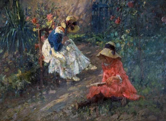 Jardín en flor