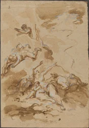 Figuras en una tormenta