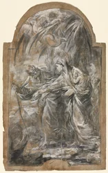 Huida a Egipto, 1740s