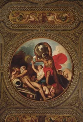Alegoría de la Astronomía, del techo de la biblioteca, 1635