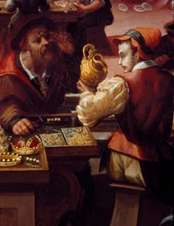 El taller del orfebre (detalle)
