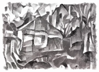 vista (negra) #4, 2016