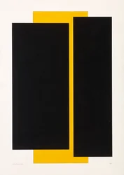Negro sobre amarillo, 2022