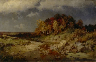 Día de otoño ventoso, 1903