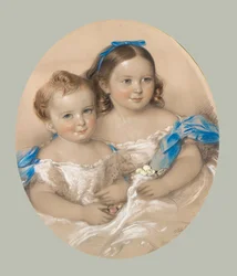 Doble retrato de Mary Sime Greig y David Middleton Greig