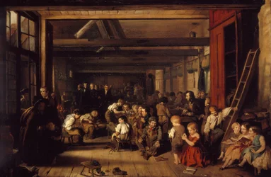 La primera escuela de harapos, Westminster
