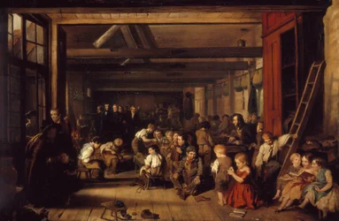 La primera escuela de harapos, Westminster