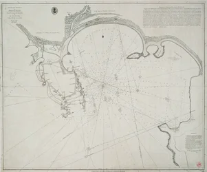 Carta del puerto de Point de Galle. Levantada en enero y marzo de 1800 por el capitán David Inverarity. A quien esta placa está inscrita, por su muy agradecido A.Dalrymple.