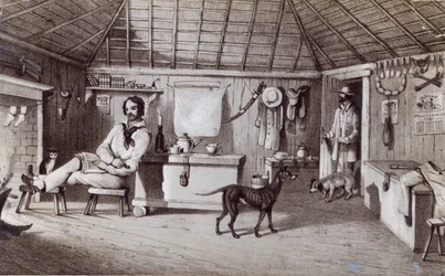 El primer hogar del ocupante ilegal, c.1847