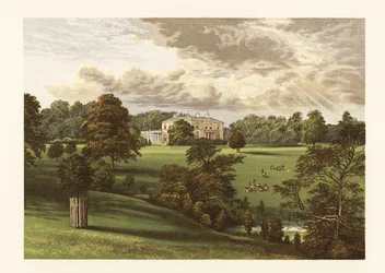 Parque Ashcombe, Staffordshire, Inglaterra.