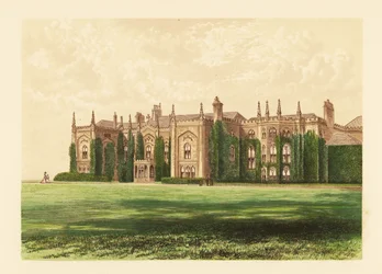 Abadía de Combermere, Shropshire, Inglaterra.