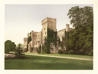 Downton Hall, Shropshire, Inglaterra.