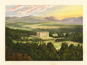 Castillo de Drumlanrig, Dumfriesshire, Escocia.
