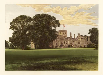 Elton Hall, Northamptonshire, Inglaterra.