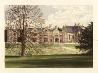 Casa de Exton, Rutlandshire, Inglaterra.