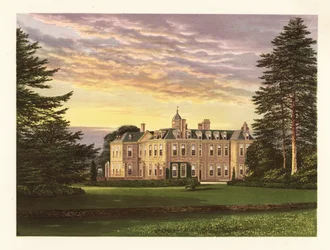 Hanbury Hall, Worcestershire, Inglaterra.