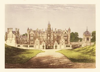 Harlaxton Manor, Lincolnshire, Inglaterra.