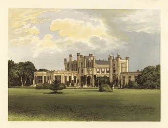 Castillo de Highcliffe, Hampshire, Inglaterra.
