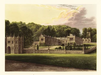 Lanhydrock House, Cornualles, Inglaterra.