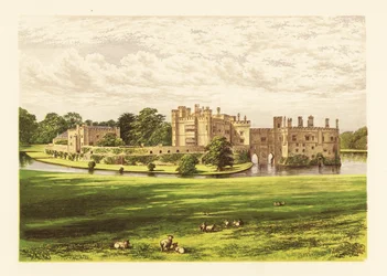 Castillo de Leeds, Kent, Inglaterra.