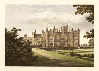 Merevale Hall, Warwickshire, Inglaterra.