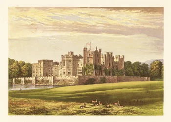 Castillo de Raby, Durham, Inglaterra.