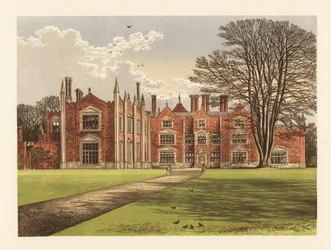 Witchingham Hall, Norfolk, Inglaterra.