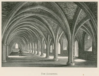 Abadía de Fountains, Los Claustros