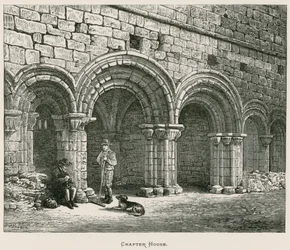 Casa capitular de la Abadía de Kirkstall