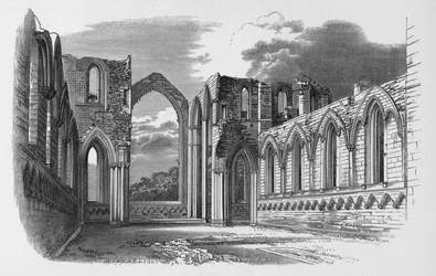 El coro, Abadía de Fountains, c1880, 1897