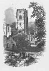 La Torre, Abadía de Fountains, c. 1880, 1897